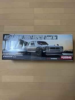 ★京商★日産スカイライン1/10 2000ＧＴＲ　ラジコン　ハコスカ 話題のラジコン、京商の「ハコスカ」をお取り寄せ 爆走編【元F1
